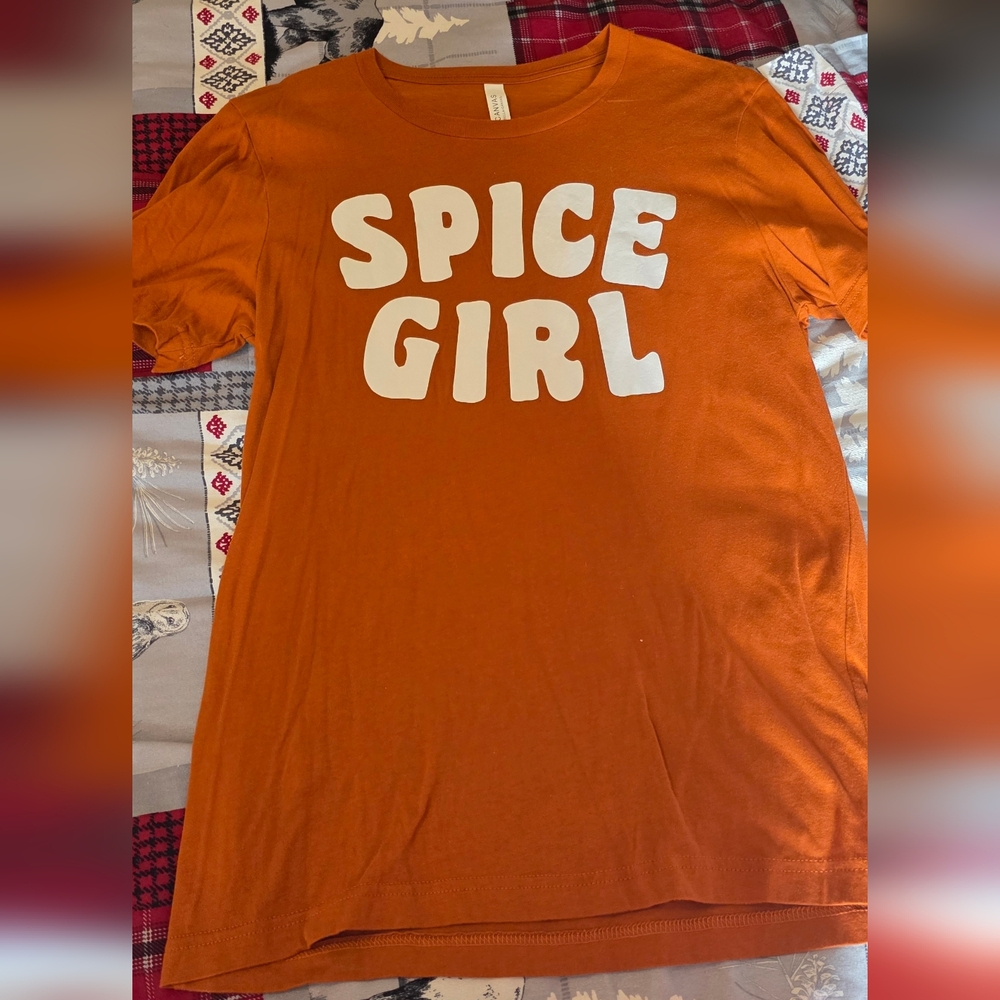 Bella Canvas Orange Spice Girl Tee
